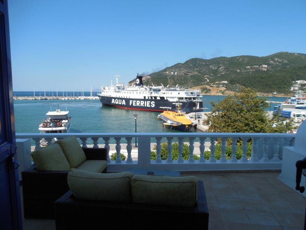Adonis Rooms Skopelos Town Bagian luar foto